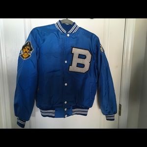 Stadium Bomber jacket high school letterman